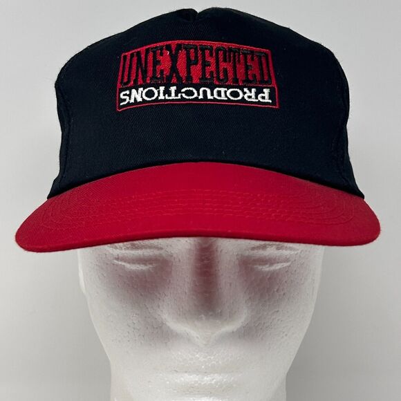 Vintage Unexpected Productions Hat Baseball Cap Seattle Improv Strapback Black - Picture 2 of 9